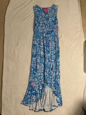 Lilly Pulitzer Moana Wrap Maxi Dress